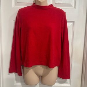 Old Navy. Vibrant Red Long Sleeve Tee. Size XL
